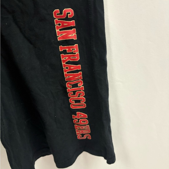 San Francisco 49ers Women’s Sweatpants Joggers Size 2X Black - Picture 4 of 6